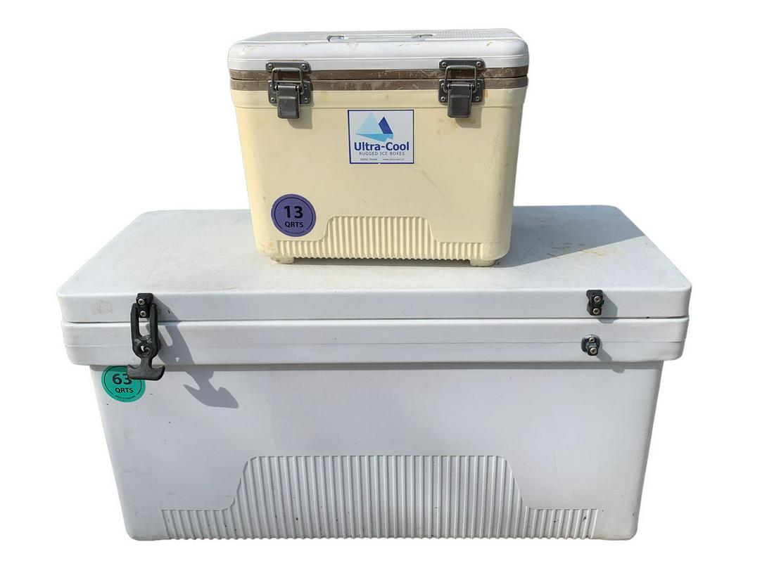 SET OF 2 COOLERS 31" -14": SET OF 2 COOLERS 31" -14"-FISHING GEAR OFFSHORE SPORTFISHING OFFSHORE GAMEFISHING BLUE WATER FISHING FISHERMAN-DP12523