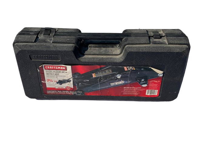 Craftsman Steel Floor Jack With Case 2.25 Ton