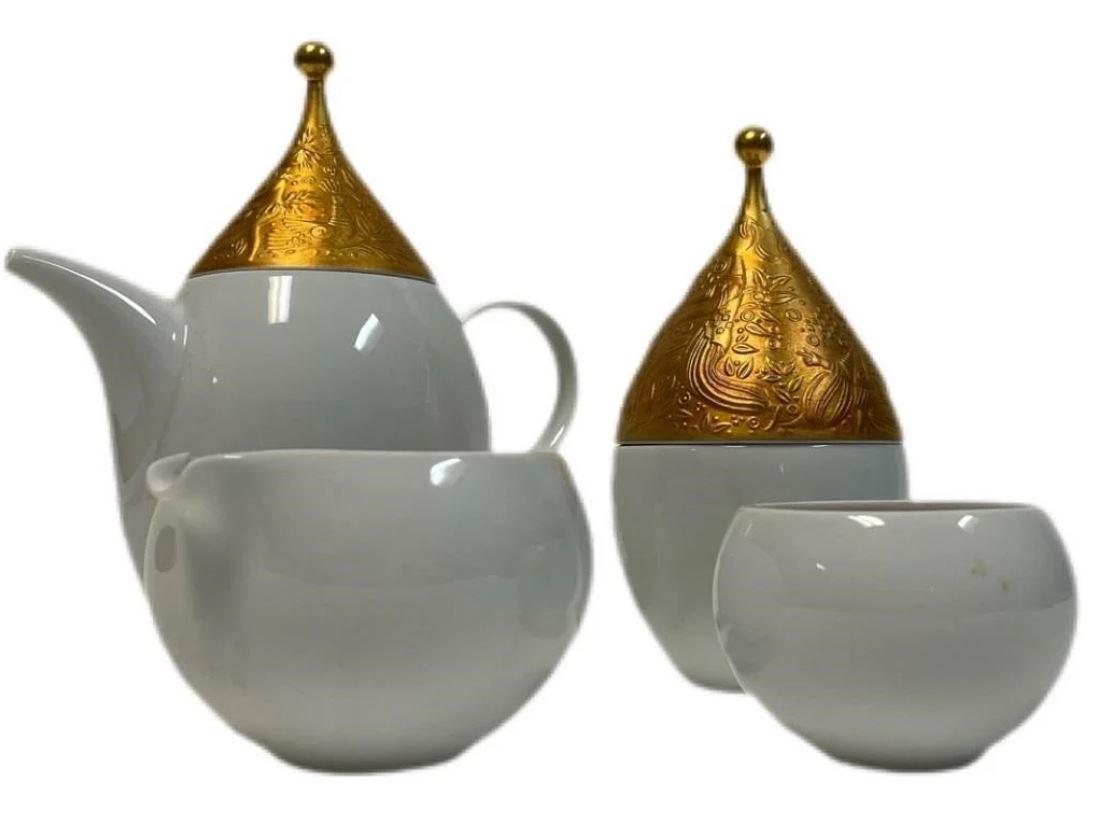 ROSENTHAL MAGIC FLUTE SARASTRO TEA SET (1 of 6)