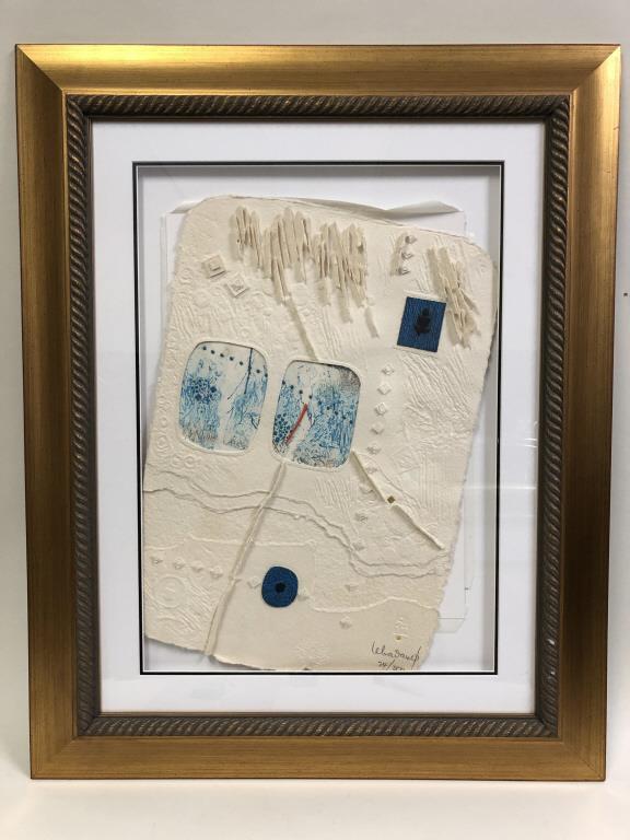 LEBADANG MIXED MEDIA PAINTING PRINT 35.5" (1 of 5)