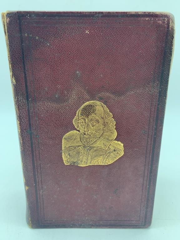 ANTIQUE BOOK THE LIFE OF WILLIAM SHAKESPEARE (1 of 5)