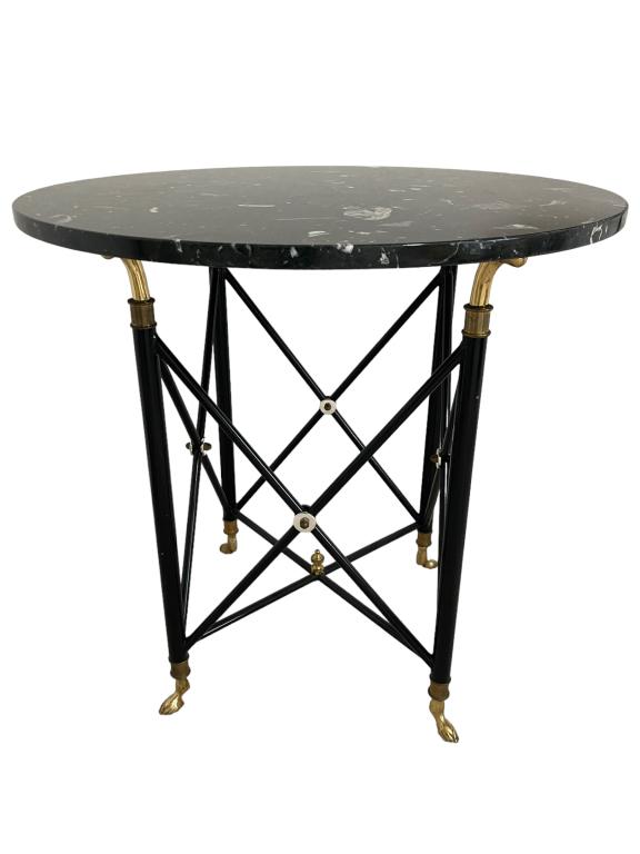 GLOBAL VIEWS  DIRECTOIRE TABLES GRANITE TOP (1 of 3)