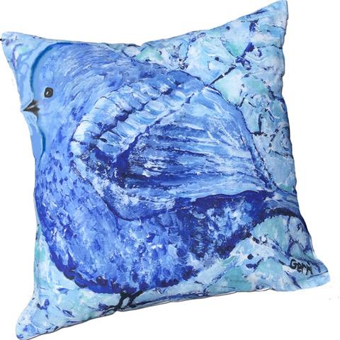 NEW MY ISLAND BIRD DESIGNER PILLOW (1 of 2)