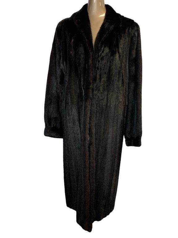VTG FURST CLASS FINE FURS MINK COAT FULL LENGTH (1 of 2)