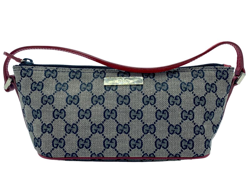GUCCI MONOGRAMMED ACCESSORY POUCH (1 of 5)