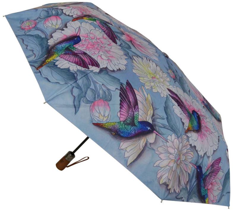 NEW ANUSCHKA HANDPAINTED PRINT UMBRELLA (1 of 3)