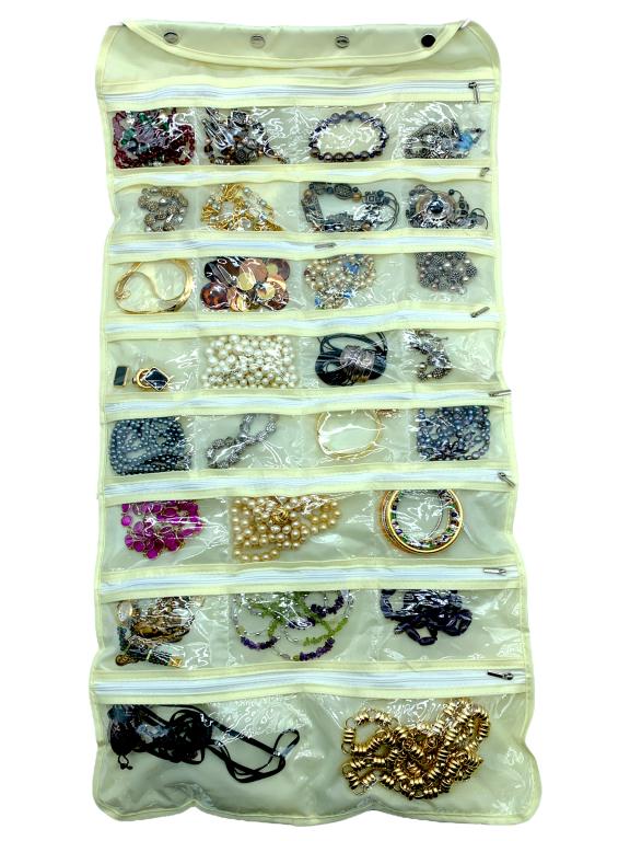 LOT OF 30 PLUS PIECES OF COSTUME JEWELRY (1 of 1)