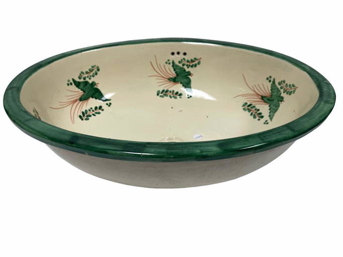 VTG MEXICAN HAND PAINTED SINK BOWL (2363) on Feb 27, 2023 DejaVu