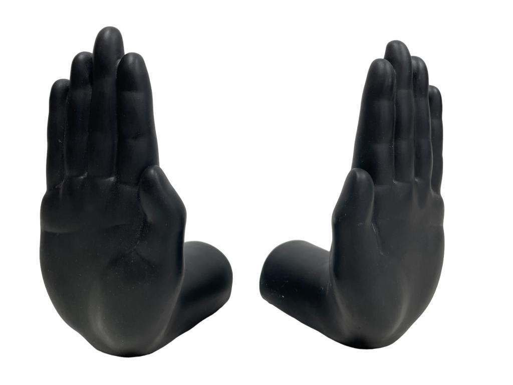 PAIR OF LUYESA DESIGN HAND BOOKENDS (1 of 3)