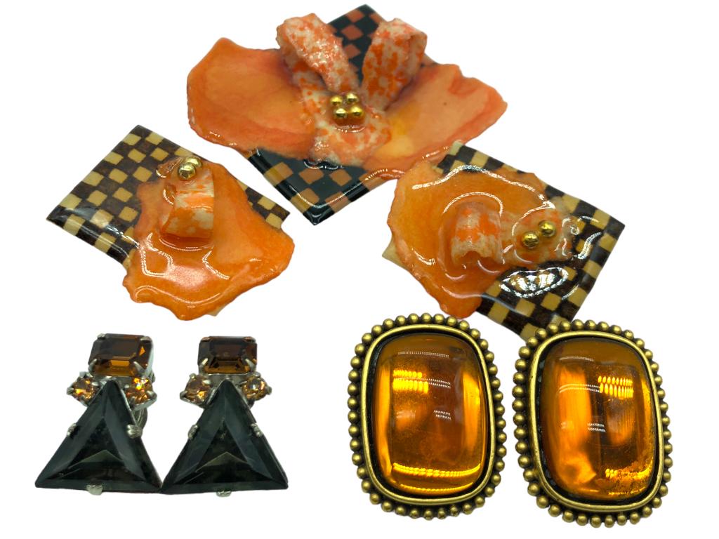 YSL VINTAGE EARRINGS AND VINTAGE JEWELRY (1 of 4)