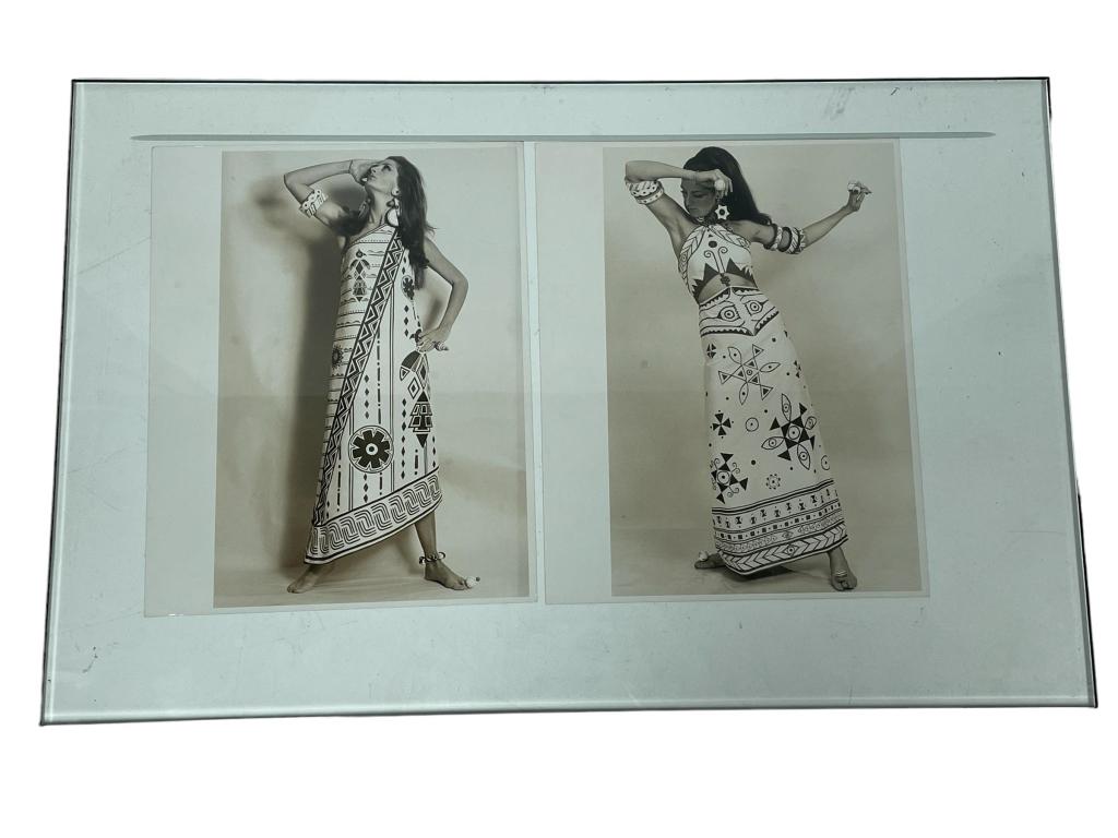 VINTAGE TIZIANI / LAGERFELD FASHION PHOTOGRAPHS: VINTAGE TIZIANI / LAGERFELD ITALIAN FASHION PHOTOGRAPHS | BLACK AND WHITE FASHION PHOTOGRAPHY ITALY -9" X 12" APPROX-GOOD PRE OWNED CONDITION, MINOR WEAR, NOT FRAMED-DP22123
