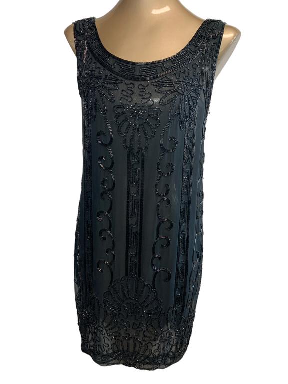 VTG DKNY BLACK COCKTAIL DRESS SZ 6: VTG DKNY BLACK COCKTAIL DRESS -SIZE 6-GOOD PRE OWNED CONDITION JR 02/21