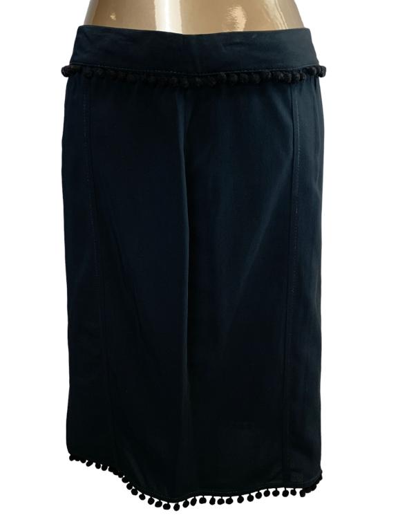 VTG BLUMARINE BLACK SKIRT SZ 8: -VTG BLUMARINE BLACK SKIRT -SIZE 8-VERY GOOD VINTAGE CONDITION JR 02/21