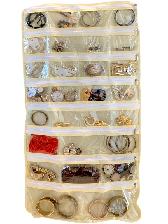 COLLECTION OF 45+ PIECES OF COSTUME JEWELRY (1 of 3)