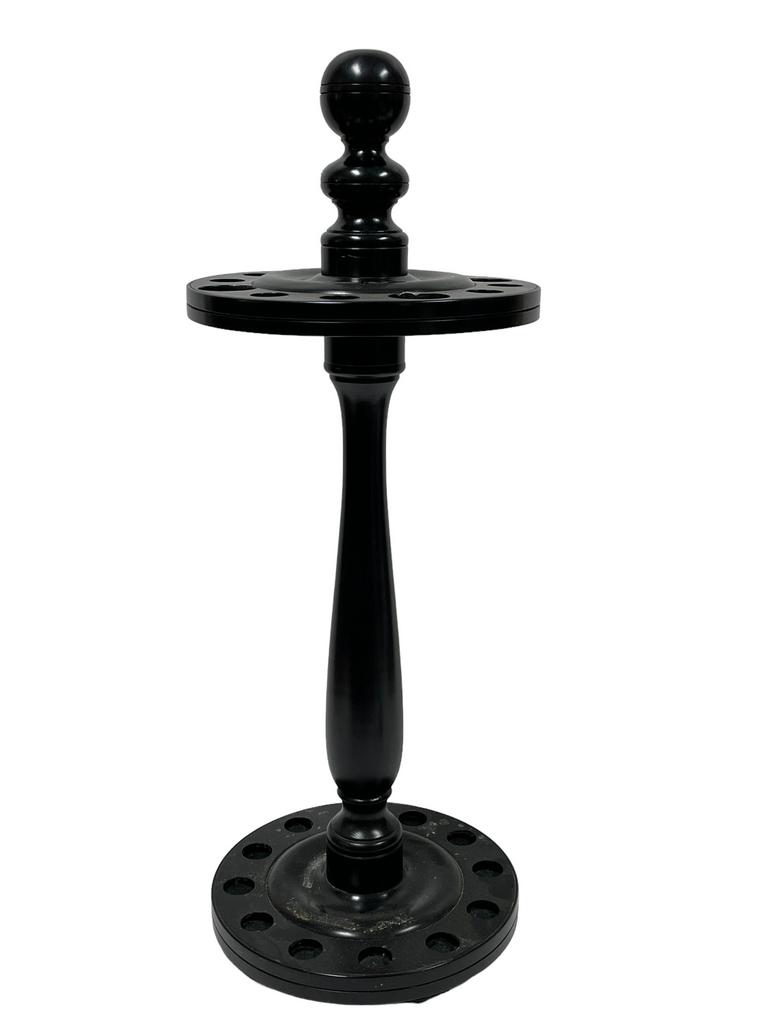 VINTAGE ROUND FLOOR POOL CUE RACK 29" (1 of 6)