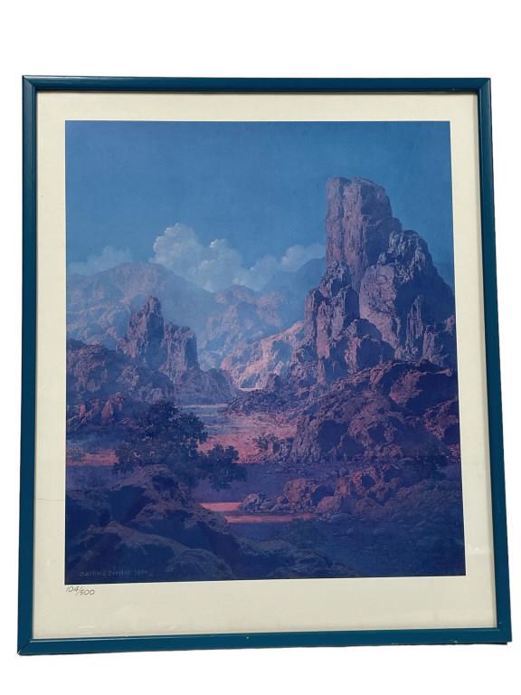 MAX PARRISH ARIZONA LITHOGRAPH PRINT 25" (1 of 5)