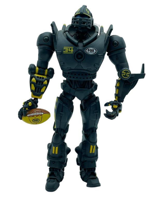 2007 FOX SPORTS CLEATUS ROBOT COLLECTIBLE FIGURE: 2007 FOX SPORTS CLEATUS ROBOT NFL FOOTBALL COLLECTIBLE ACTION FIGURE-12" HEIGHT APPROX-PRE OWNED CONDITION, MINOR WEAR-DP3723