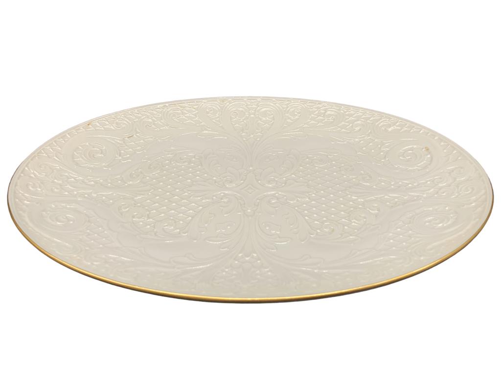 VTG LENOX IVORY PORCELAIN OVAL SERVING PLATTER 16" (1 of 6)