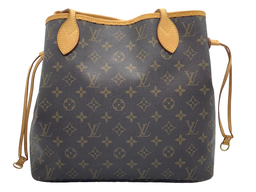 LOUIS VUITTON BROWN MONOGRAMMED  NEVERFULL (1 of 4)