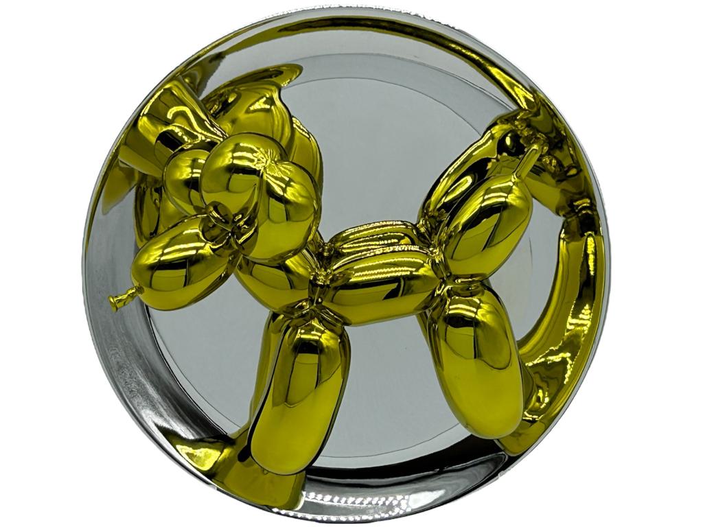 JEFF KOONS YELLOW BALLOON DOG 2015 NEW IN BOX (1 of 14)