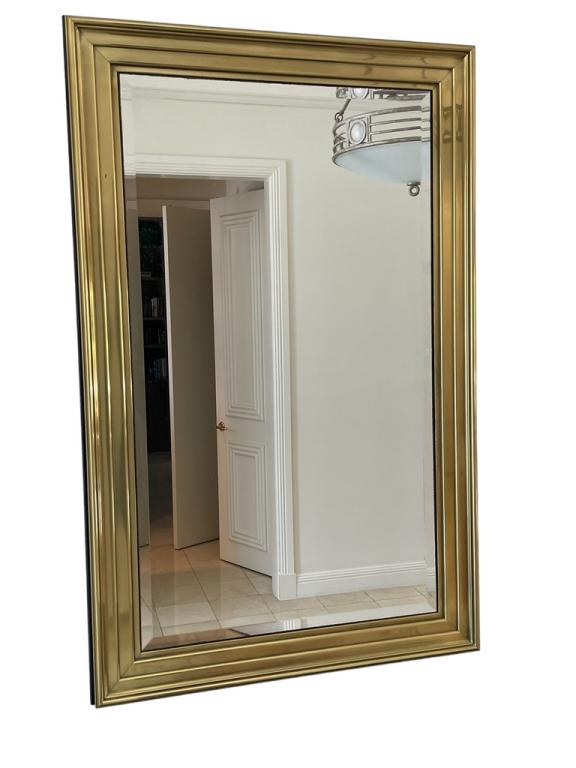 MASTERCRAFT BRASS CENTER HALL WALL MIRROR 52.5" (1 of 4)