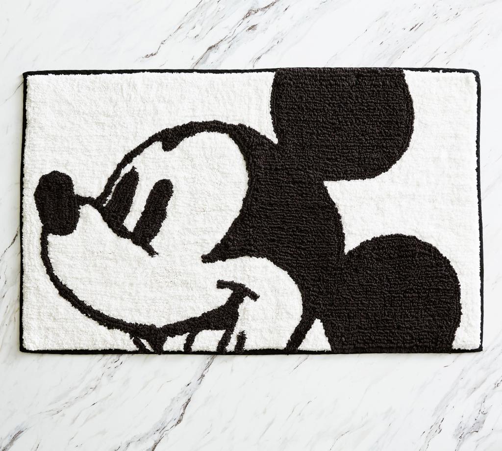 NEW POTTERY BARN DISNEY MICKEY MOUSE BATH MAT (1 of 2)