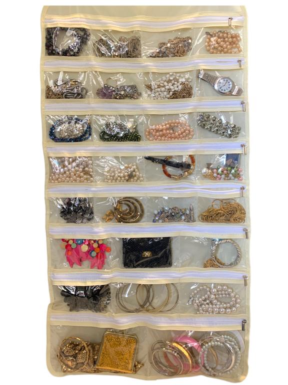COLLECTION OF 50+ PIECES OF COSTUME JEWELRY (1 of 1)
