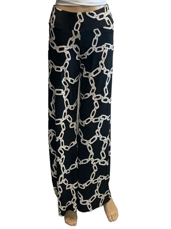 NEW CHANEL INSPIRED PALAZZO STYLE PANTS SIZE S (1 of 3)