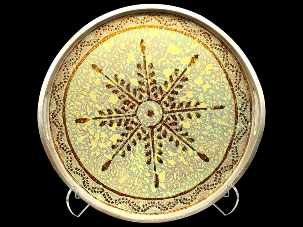 ROBERT M. WEISS DESIGNER ROUND SERVING BOWL (1 of 5)