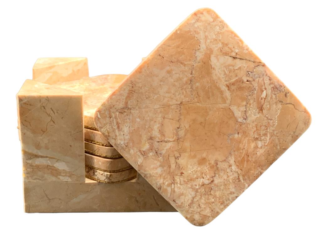 RENOIR ALABASTER VINTAGE COASTERS (1 of 8)