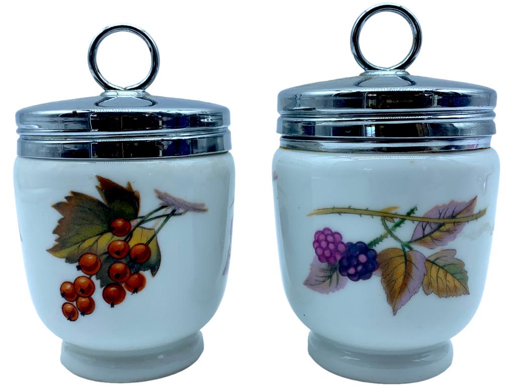 ROYAL WORCESTER PORCELAIN EGG CODDLERS (1 of 3)