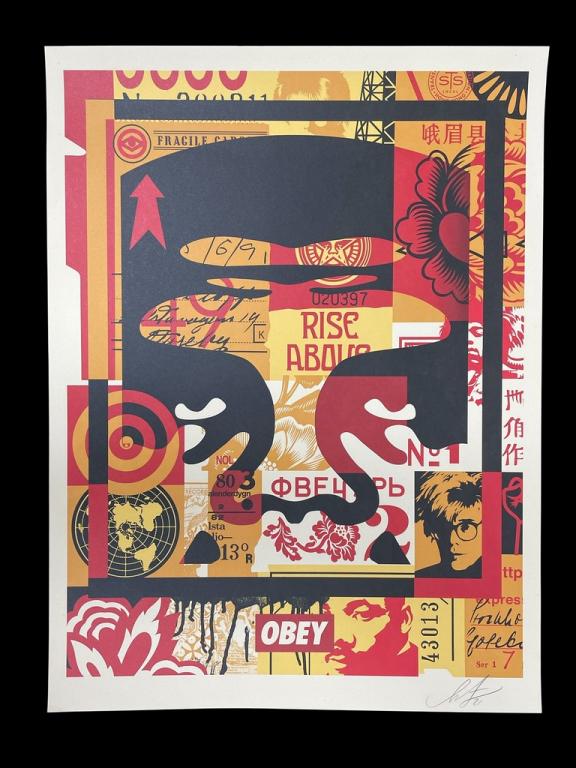 SHEPARD FAIREY OBEY SIGNED LITHOGRAPH PRINT (1 of 1)