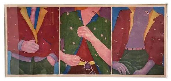 3 DAN ALLISON AMERIKAN POP ART PRINTS, LUCITE 56" (1 of 5)