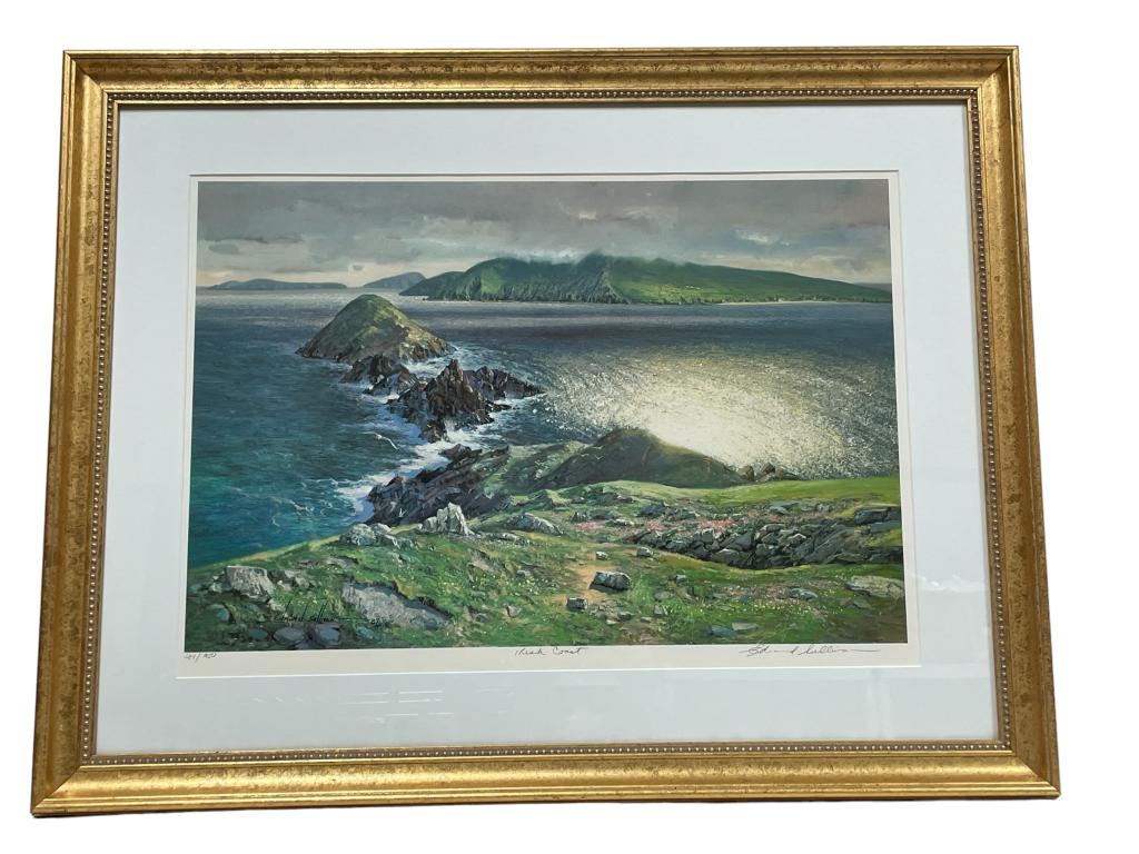 EDMUND SULLIVAN SIGNED LITHOGRAPH PRINT 35" (1 of 6)