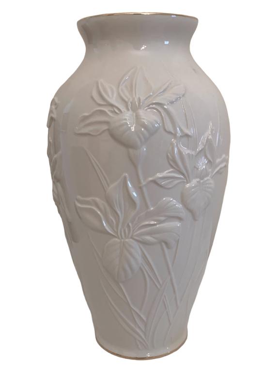 LENOX MASTERPIECE LARGE IRIS VASE 15.5" (1 of 6)