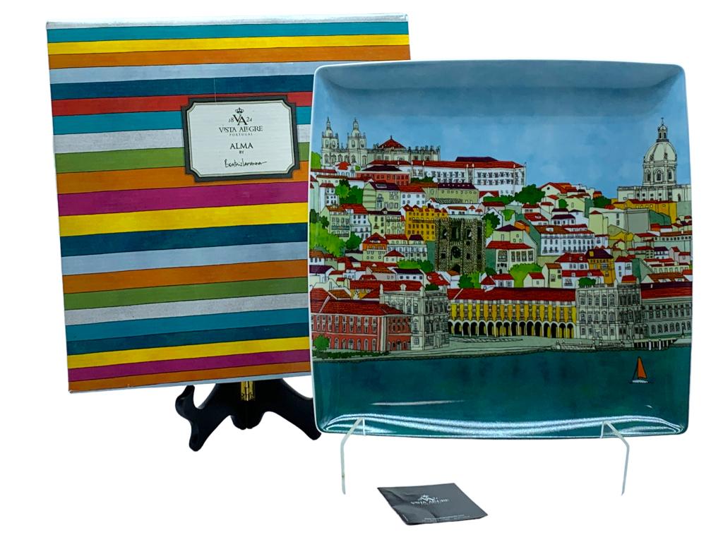 VISTA ALEGRE "ALMA DE LISBOA CHARGER PLATE 12" (1 of 6)