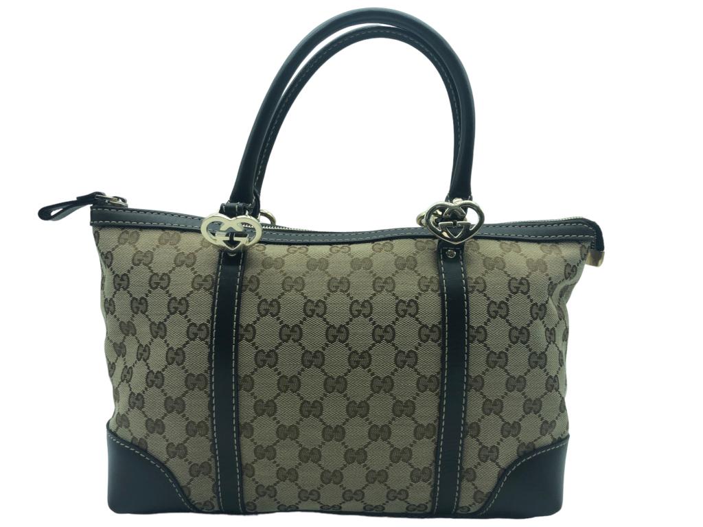 GUCCI SMALL INTERLOCKING HEARTS TOTE (1 of 5)