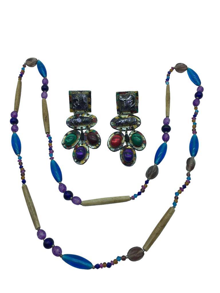 VTG COSTUME JEWELRY GEMSTONE SET, LOT OF 2 Apr 10, 2023 DejaVu