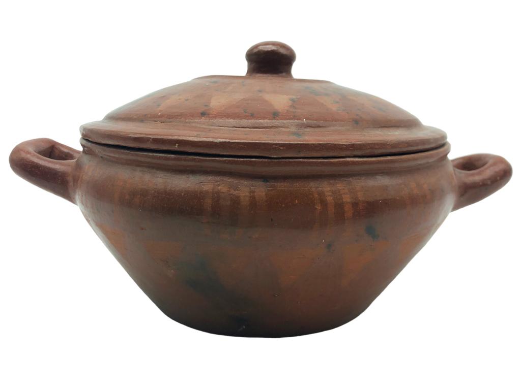 VTG CLAY BAKING POT: VTG CLAY BAKING POT- 10"