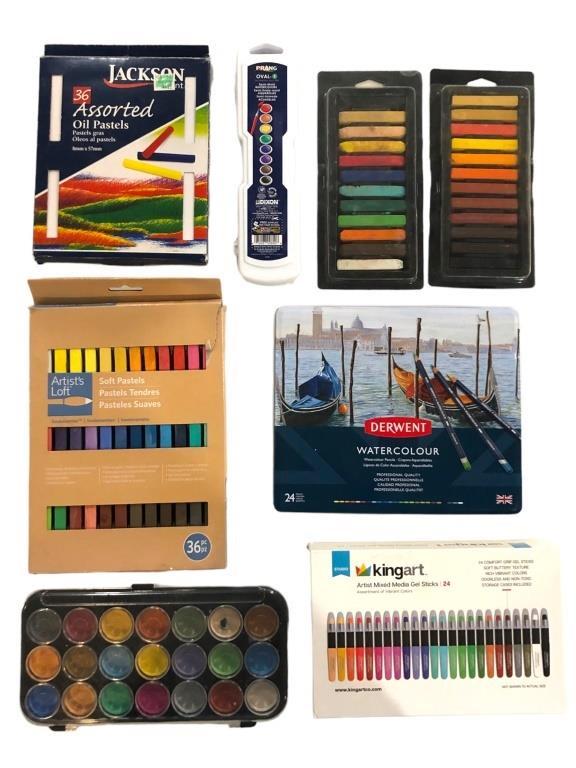 ASSORTED ART SUPPLIES / CRAFTING SUPPLIES (1 of 2)