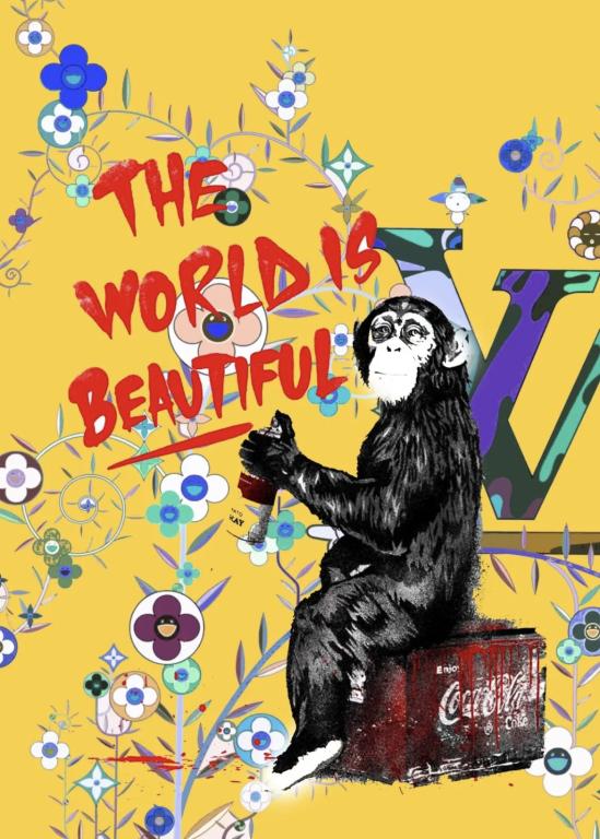 DEATH & CO / DEATH NYC BRAINWASH STYLE PRINT18" (1 of 2)