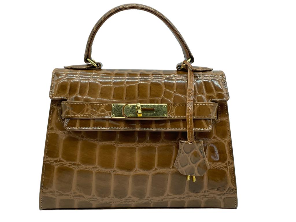 NEW! LALO ITALIAN EMBOSSED ALLIGATOR WOMEN'S HANDBAG (1 of 6)