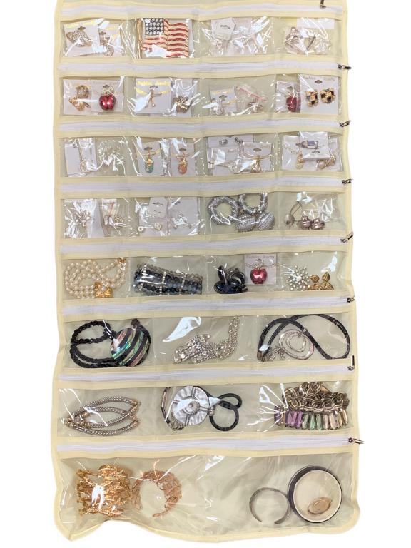 COLLECTION OF 52+ PIECES OF COSTUME JEWELRY (1 of 3)