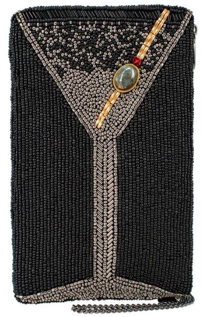 NEW MARY FRANCES MAKE IT DIRTY CROSSBODY: NEW MARY FRANCES MAKE IT DIRTY CROSSBODY HANDBAG-STRAP LENGTH 51"-STRAP DROP 24"-REMOVABLE CROSSBODY CHAIN STRAP, TOP COMPARTMENT, SIDE ZIPPER, FITS CELL PHONE
