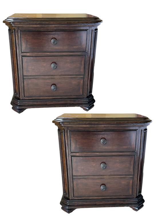 PAIR OF STANLEY FURNITURE NIGHTSTANDS 32" (1 of 8)