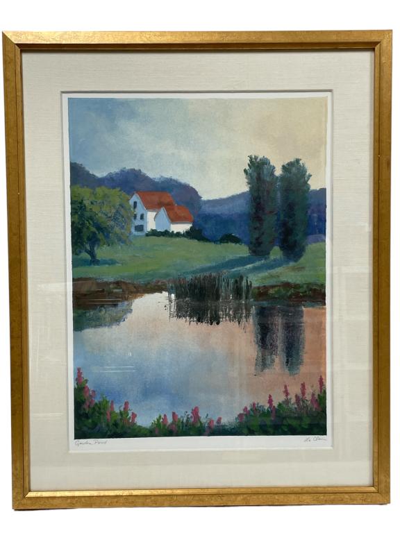 KATHERINE LE CLAIR ORIGINAL PAINTING 33.5" (1 of 5)