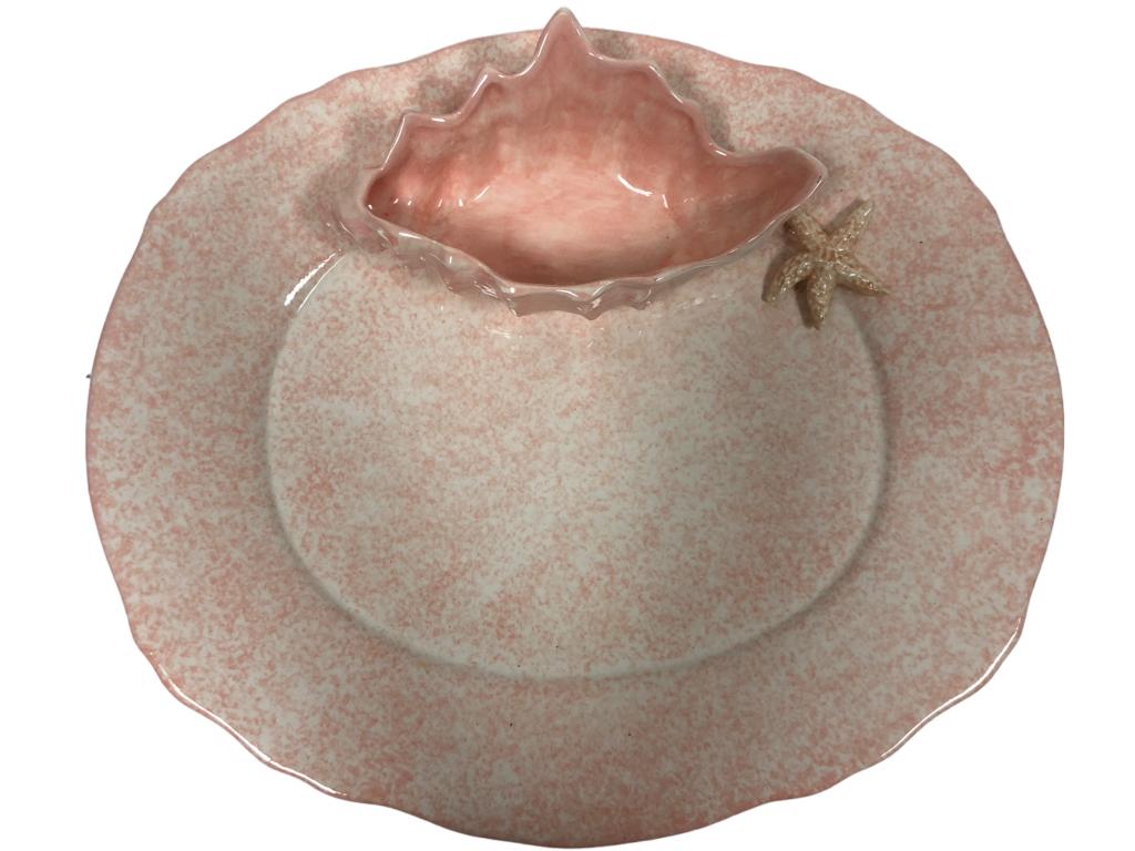 MANE LION ROSE PINK SHELL DIPPING PLATTER (1 of 6)