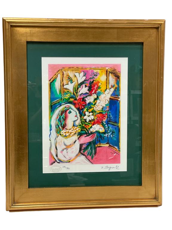 ZAMY STEYNOVITZ SIGNED PRINT 26" (1 of 8)