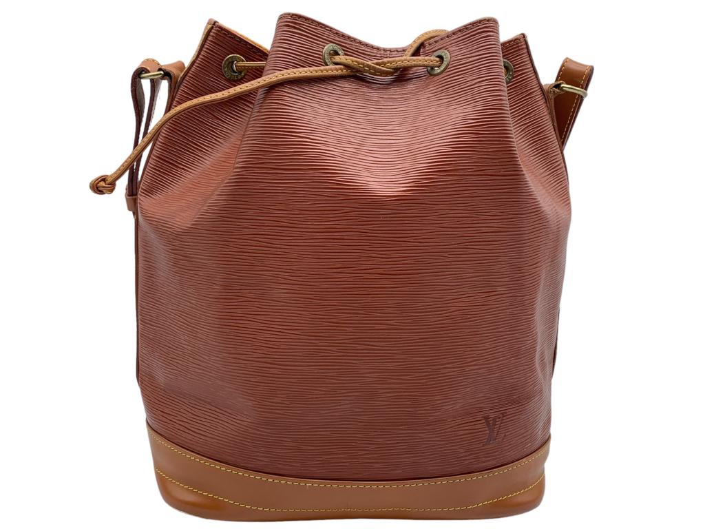 LOUIS VUITTON NOE GOLD CALF LEATHER HANDBAG (1 of 5)