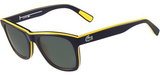 NEW LACOSTE POLARIZED SUNGLASS YELLOW/BLUE: NEW LACOSTE POLARIZED SUNGLASS YELLOW/BLUEBrand new, in orignal case.